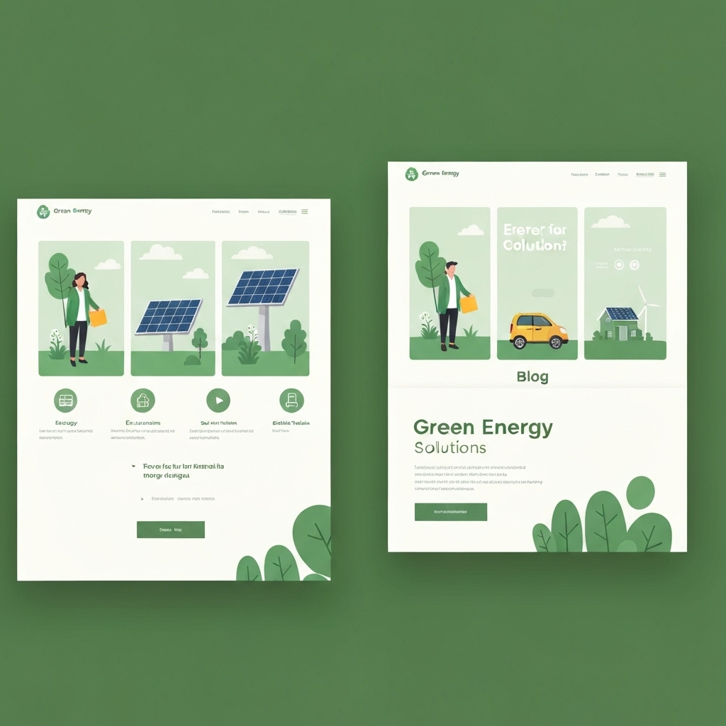 GreenEnergy Website Redesign